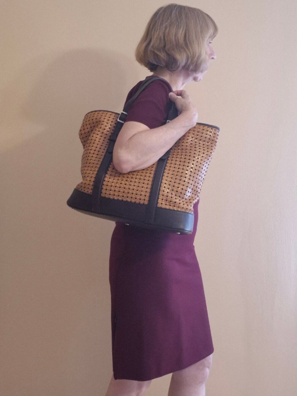 Tiffany & Co. Rattan Tote - Picture 2 of 10